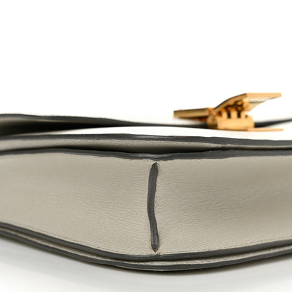 Celine Liege Calfskin Medium Classic Box Flap Bag Pale Grey 9 of 15