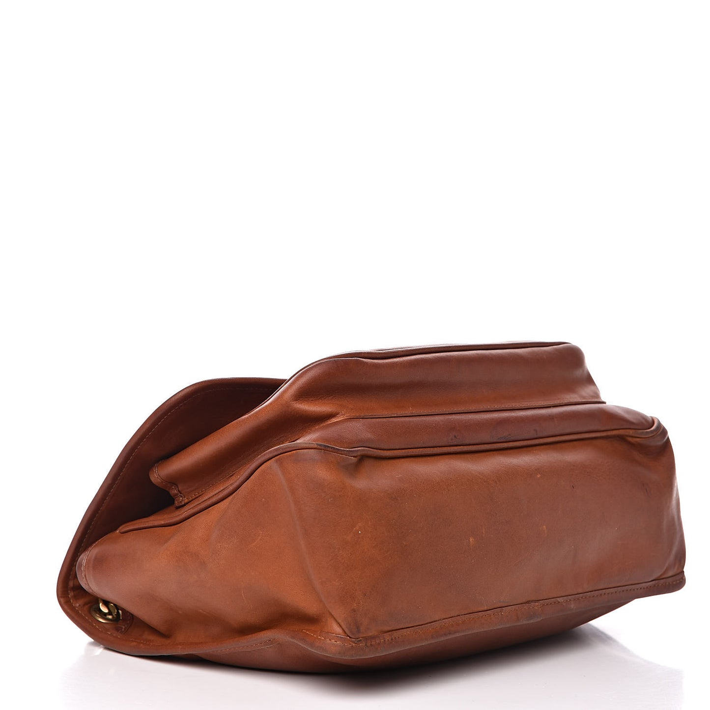 Calfskin Monogram Medium Niki Chain Satchel Cognac