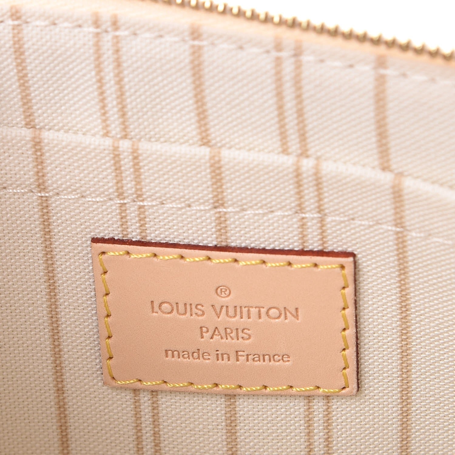 Louis Vuitton Damier Azur Neverfull MM GM Pochette 6 of 7