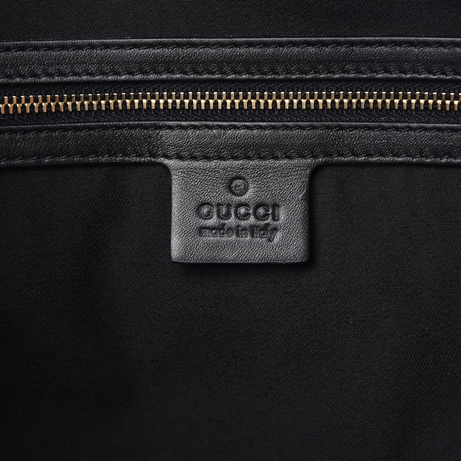Gucci Calfskin Ruffle Medium Sabrina Boston Tote Black 6 of 7