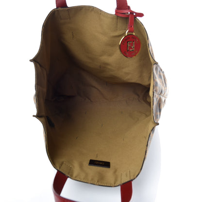 Fendi Zucca Special Shopping Tote Tobacco Granada 7 of 11