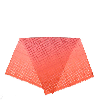 Louis Vuitton Cotton Monogram Sunrise Shawl Sunset 2 of 5