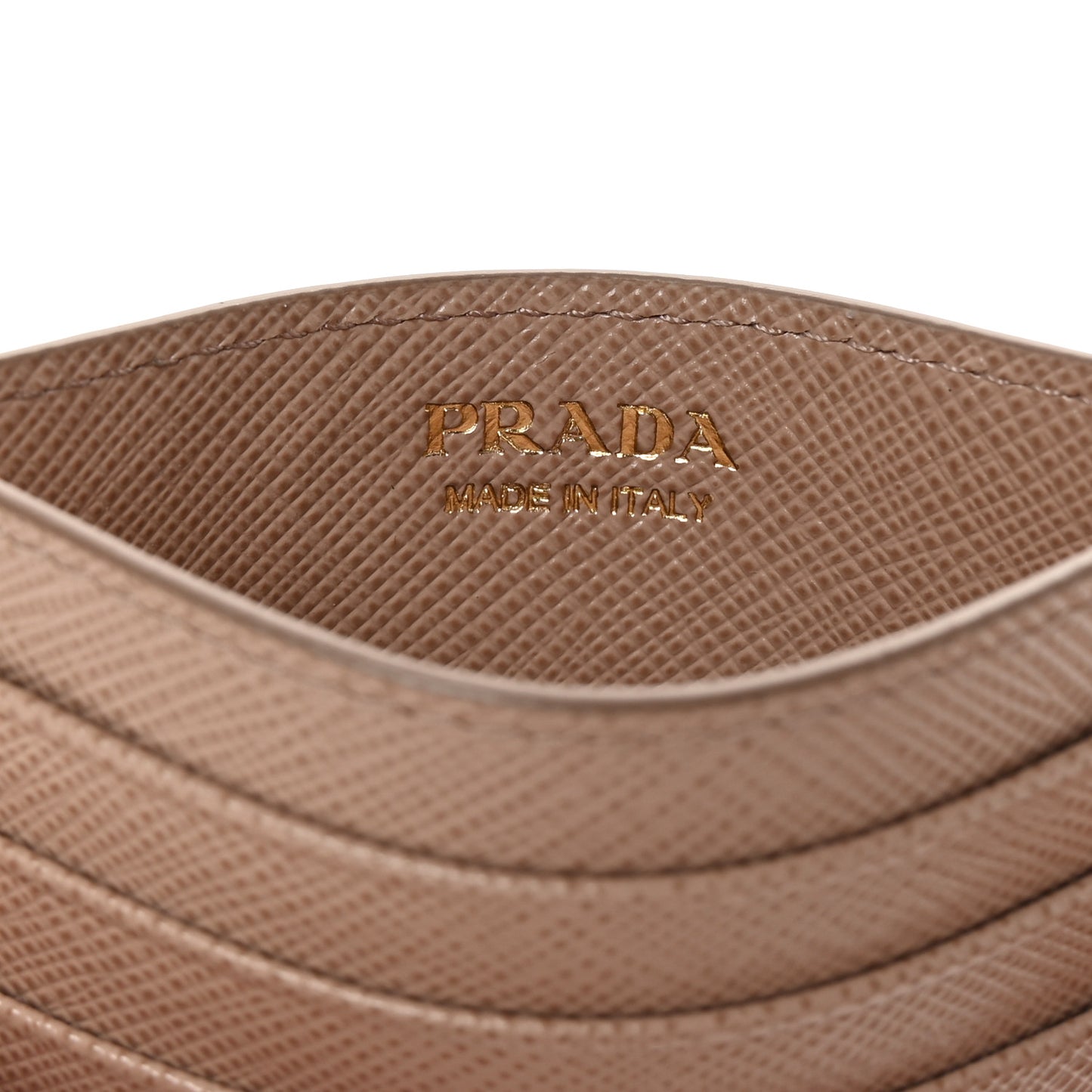 Saffiano Triangle Card Holder Cipria
