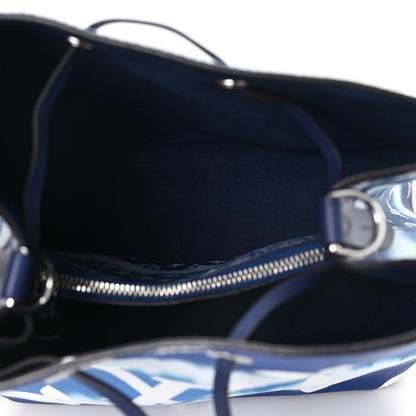 Louis Vuitton Monogram Escale Neonoe MM Blue Blue 5 of 10
