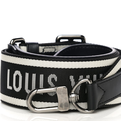 Louis Vuitton Monogram Multi Pochette Accessories Shoulder Strap Black Ivory 2 of 8