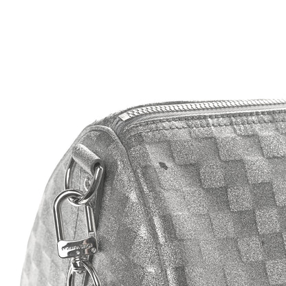 Louis Vuitton Damier Glitter Keepall Bandouliere 50 Silver 10 of 11