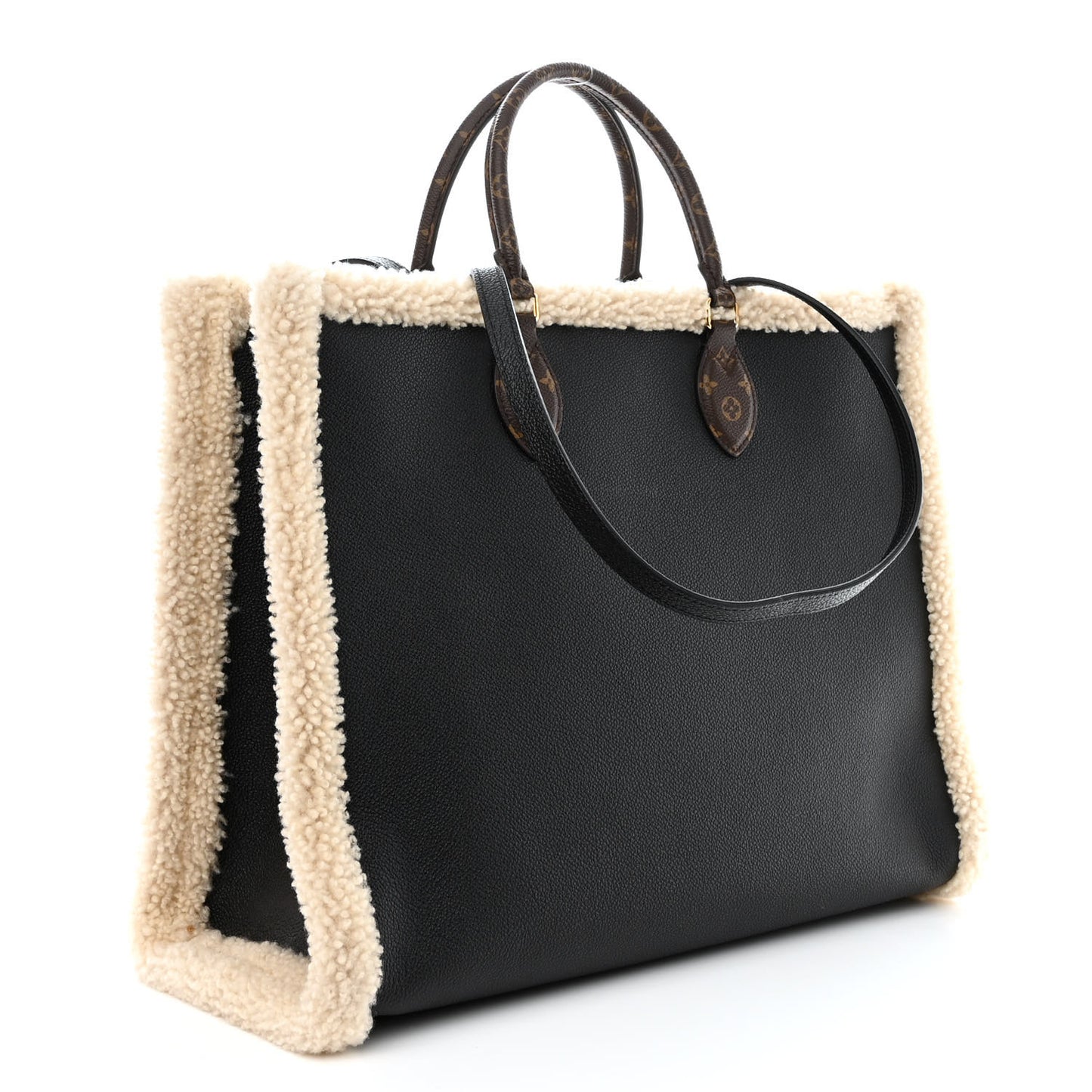 Calfskin Monogram Teddy Onthego GM Black