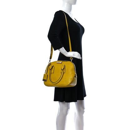 Burberry Heritage Grain Small Orchard Bowling Bag Straw 2 of 17