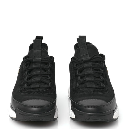 Chanel Velvet Calfskin Mixed Fibers CC Sneakers 37 Black 2 of 7