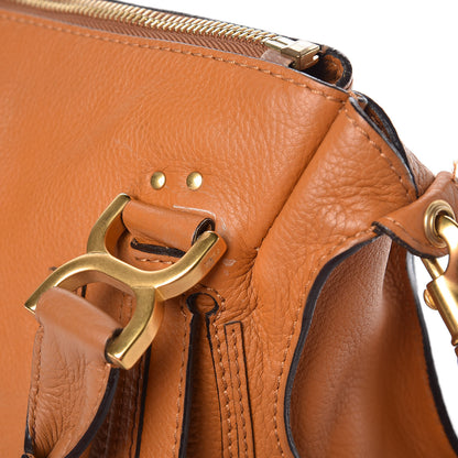 Chloe Calfskin Medium Marcie Satchel Brown Sugar 16 of 16