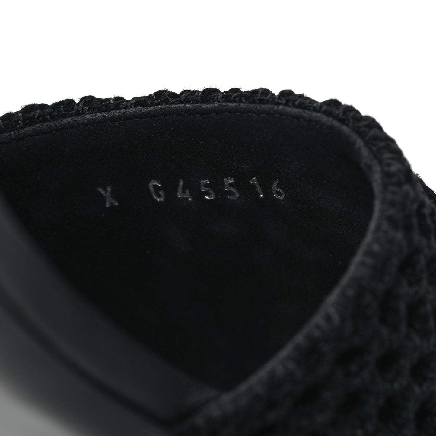 Crochet CC Mules Sandals 39 Black