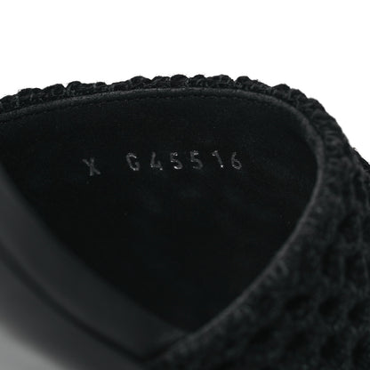 Chanel Crochet CC Mules Sandals 39 Black 8 of 9