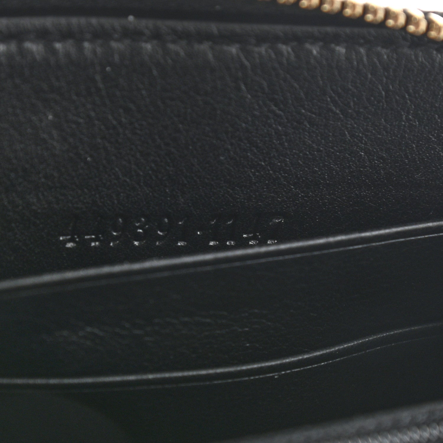 Gucci Microguccissima Zip Around Wallet Black 7 of 9