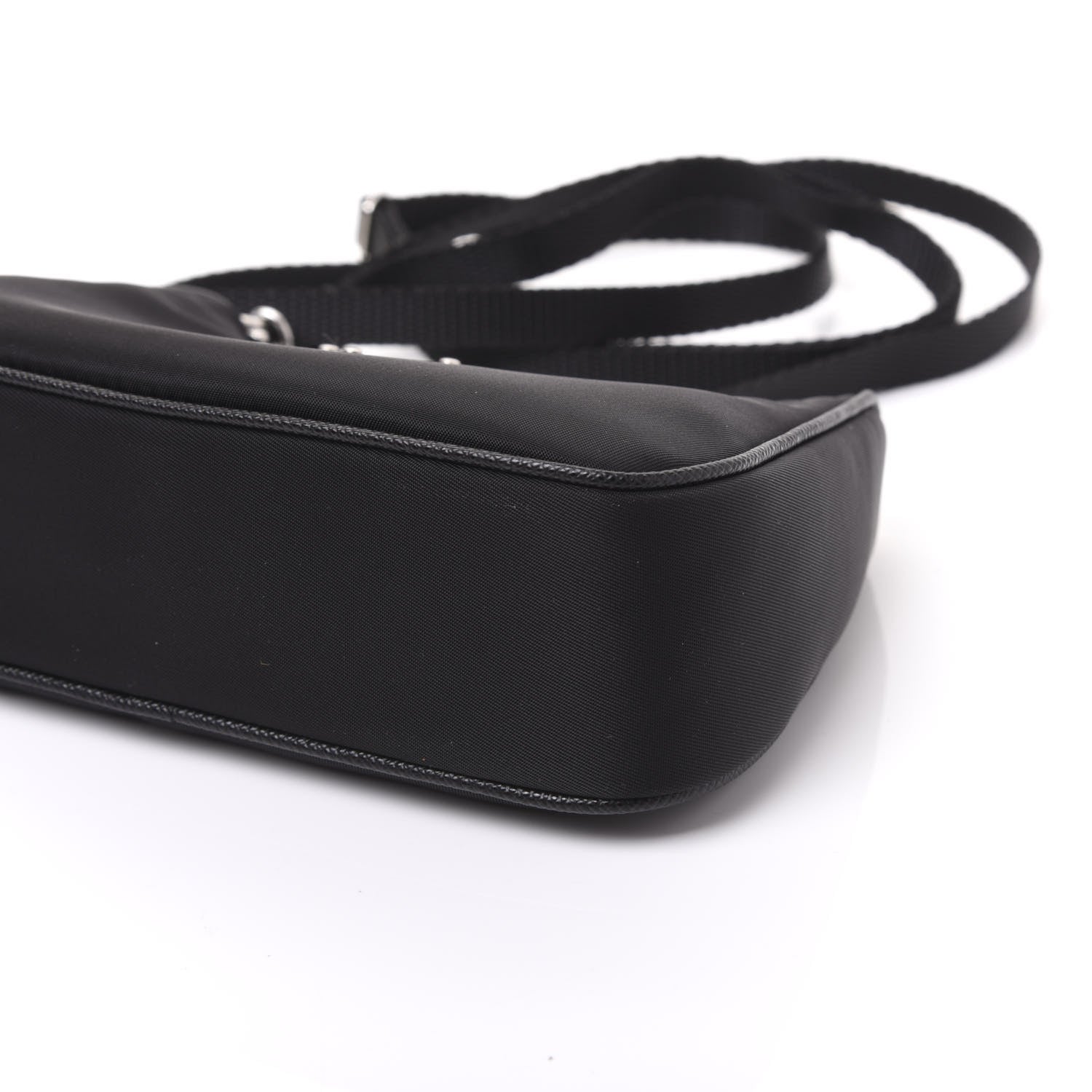 Prada Tessuto Nylon Mini Re-Edition 2000 Shoulder Bag Black 6 of 9
