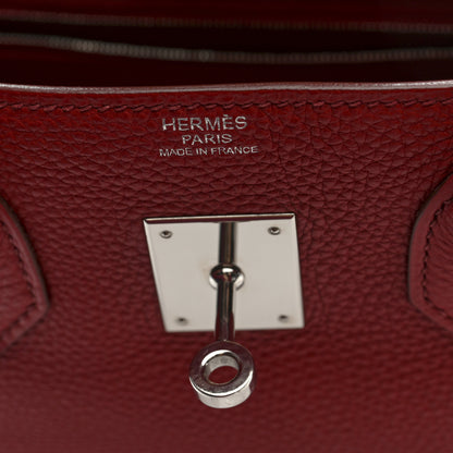 Hermes Togo Birkin 30 Vermillion 6 of 10