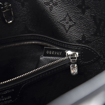 Louis Vuitton X UF Tufted Monogram Neverfull MM Black White 7 of 11