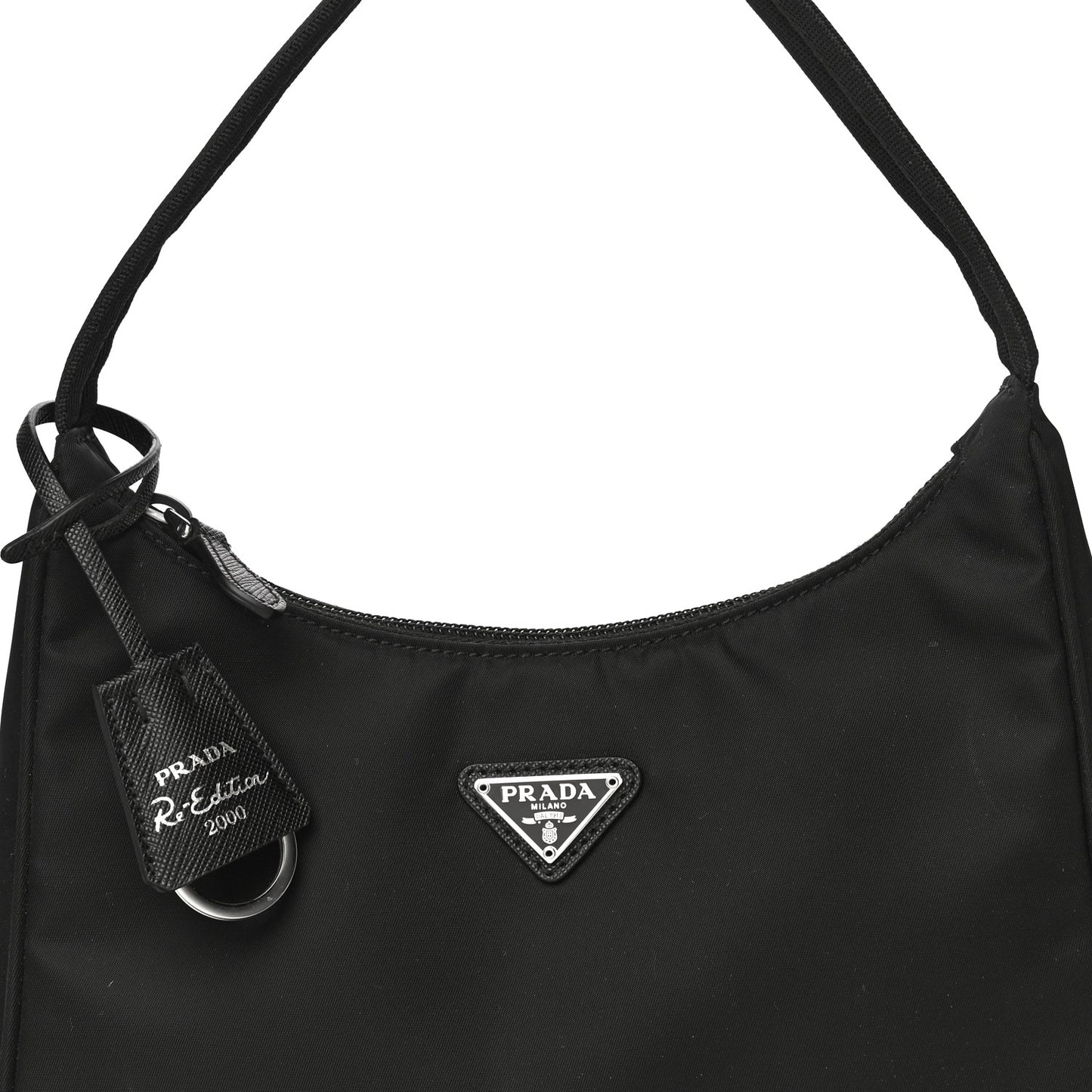 Tessuto Nylon Mini Re-Edition 2000 Bag Black