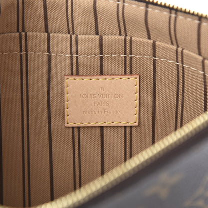 Louis Vuitton Monogram Neverfull MM GM Pochette 6 of 7