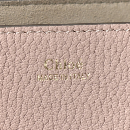 Chloe Grained Lambskin Drew Shoulder Bag Cement Pink 6 of 7