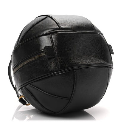 Gucci Piuma Lux Energy Tifosa Basketball Shaped Shoulder Bag Black 4 of 8