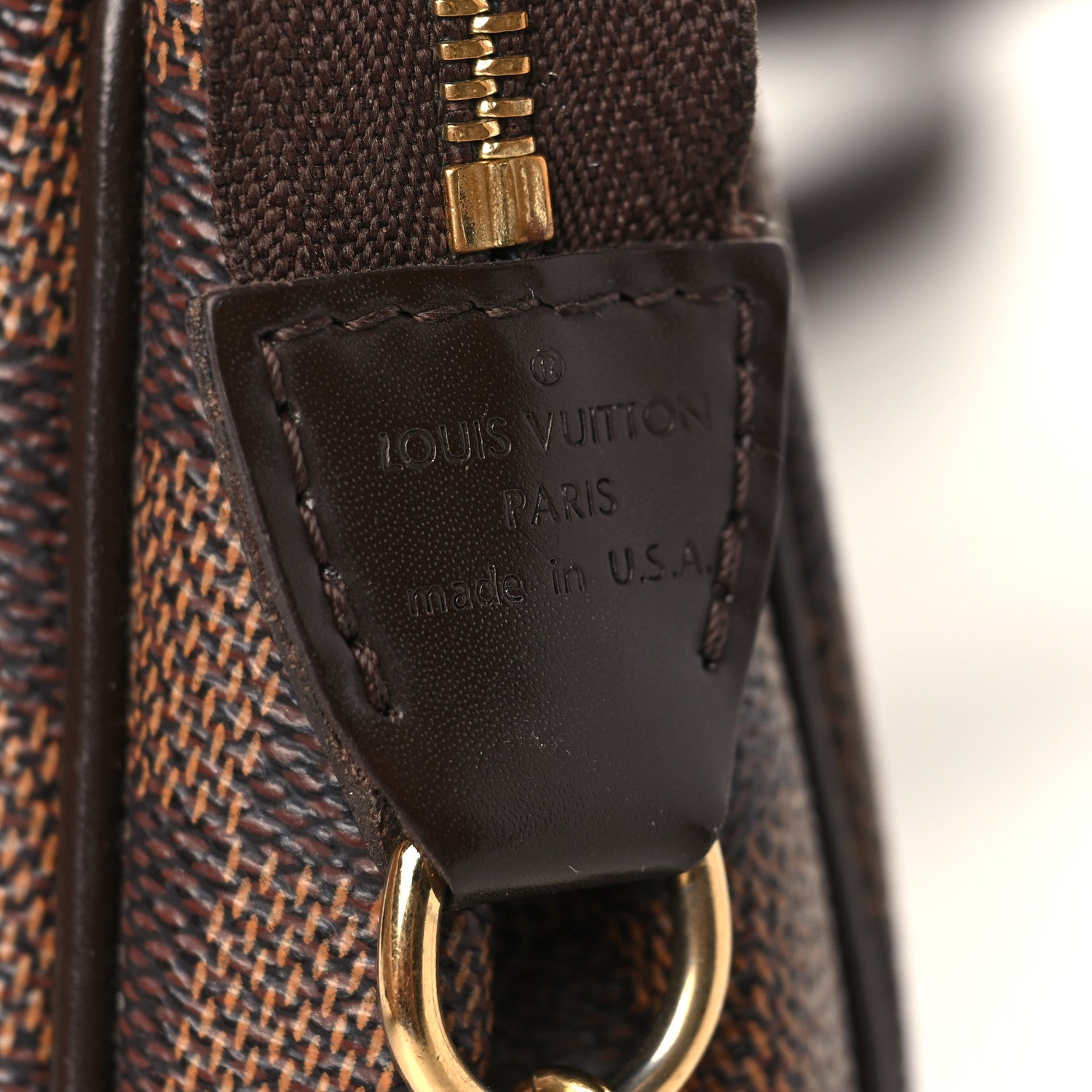 Louis Vuitton Damier Ebene Eva Clutch 6 of 11