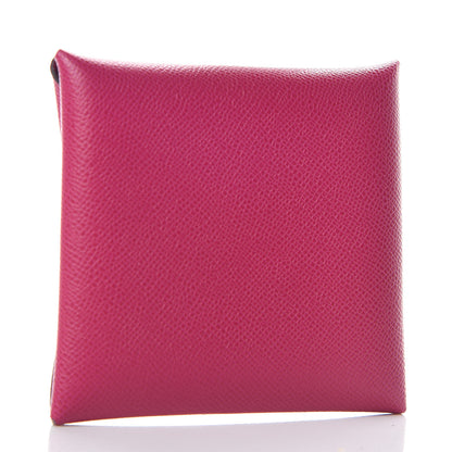 Hermes Epsom Bastia Coin Purse Rose Pourpre 3 of 8