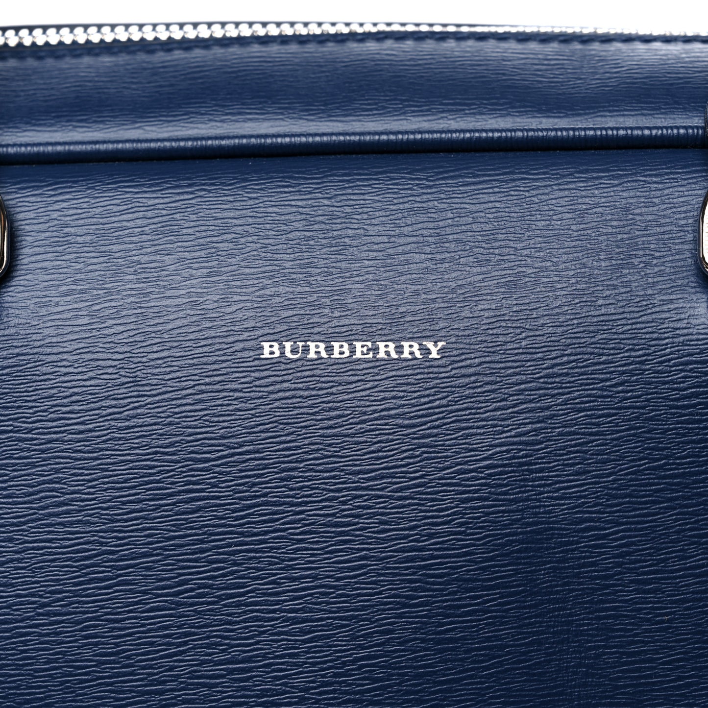 London Calfskin Ainsworth Briefcase Navy