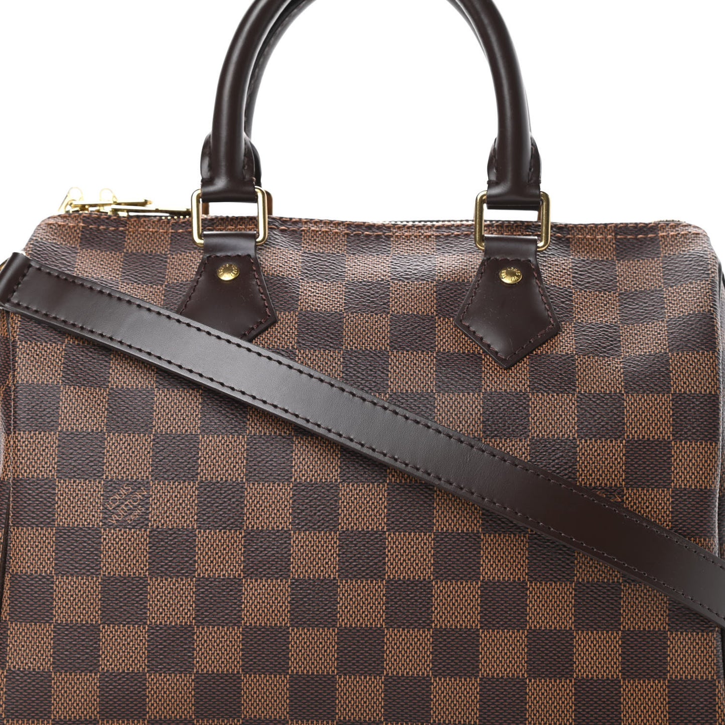 Damier Ebene Speedy Bandouliere 25