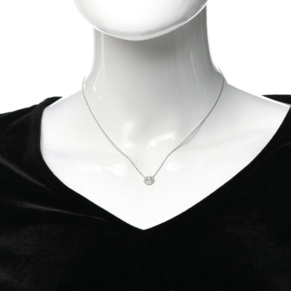 Tiffany Platinum Diamond Soleste Pendant Necklace 2 of 7