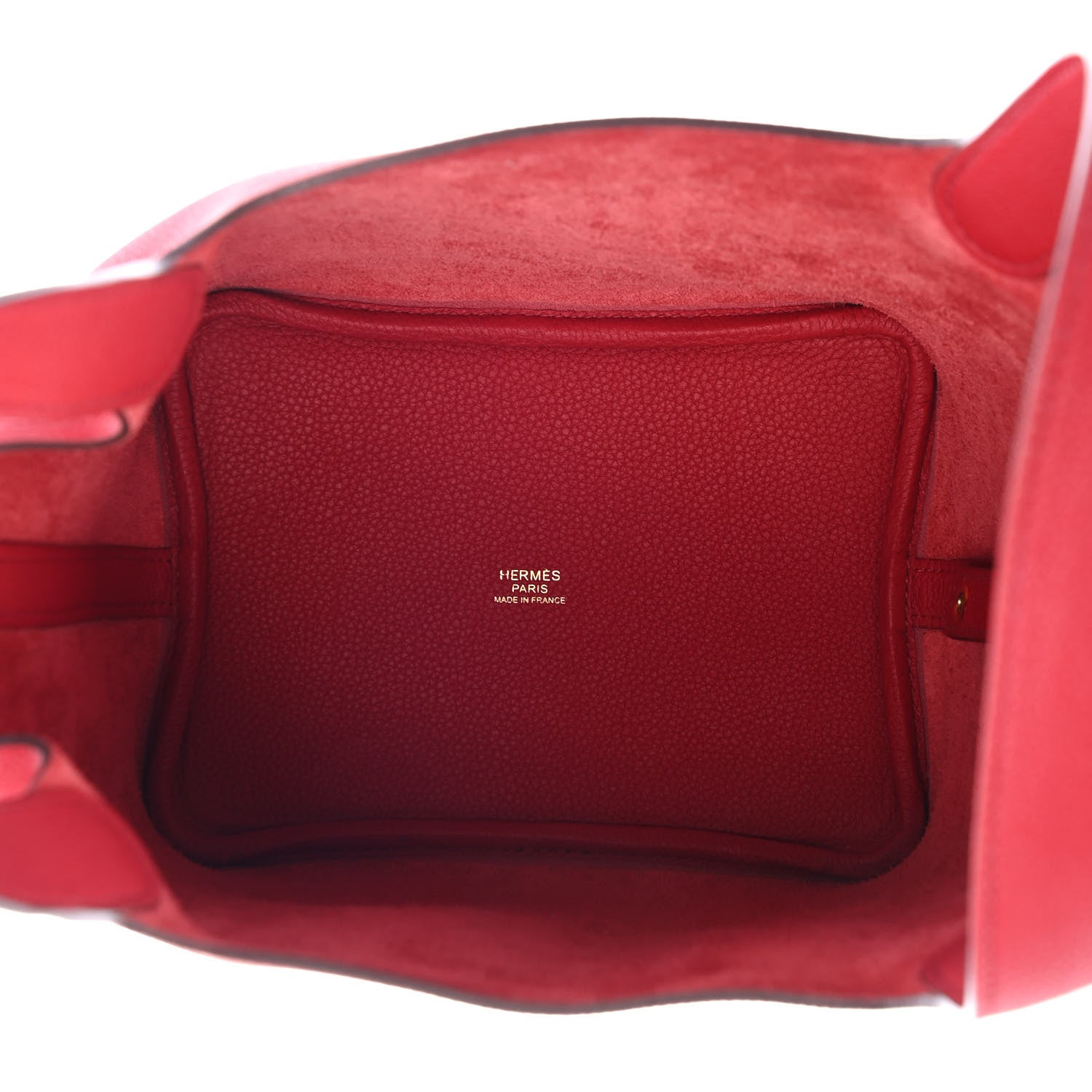 Hermes Taurillon Maurice Picotin Lock 18 PM Rouge Piment 5 of 8