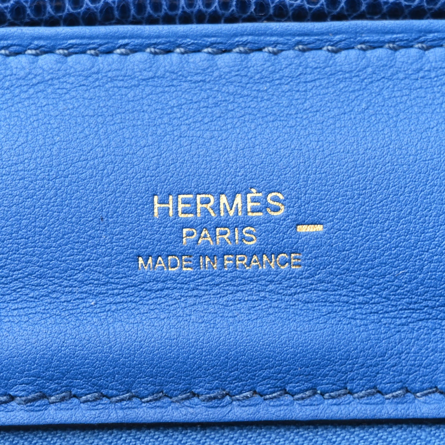 Hermes Evercolor Swift Lizard Touch 24/24 21 Bleu France Bleu Saphir 6 of 11