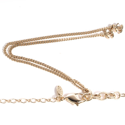 Chanel Pearl CC Long Chain Necklace Gold 5 of 7