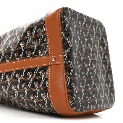 Goyard Goyardine Petit Flot Bucket Bag PM Black Gold 15 of 17
