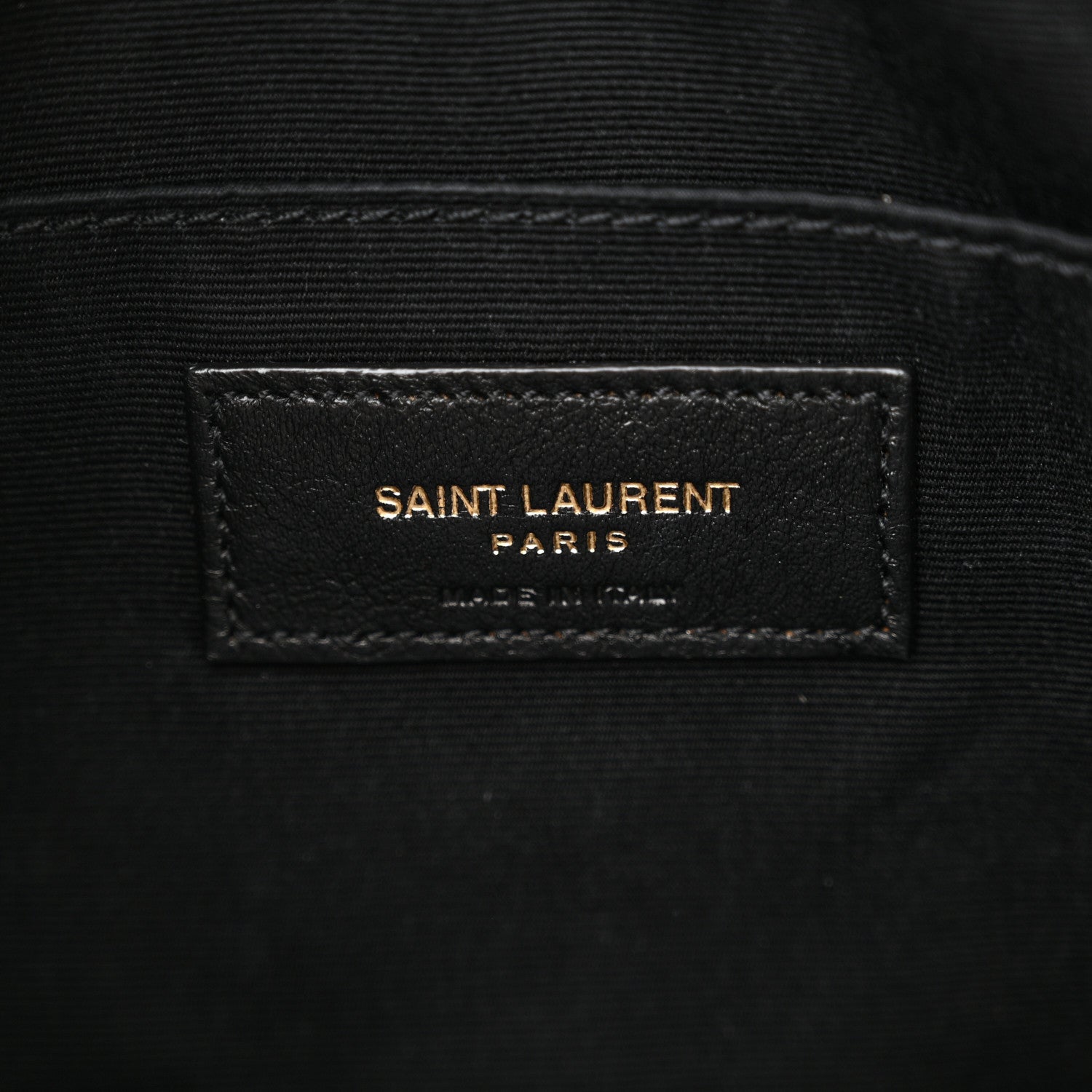 Saint Laurent Calfskin Matelasse Monogram Lou Camera Bag Dark Beige 6 of 11