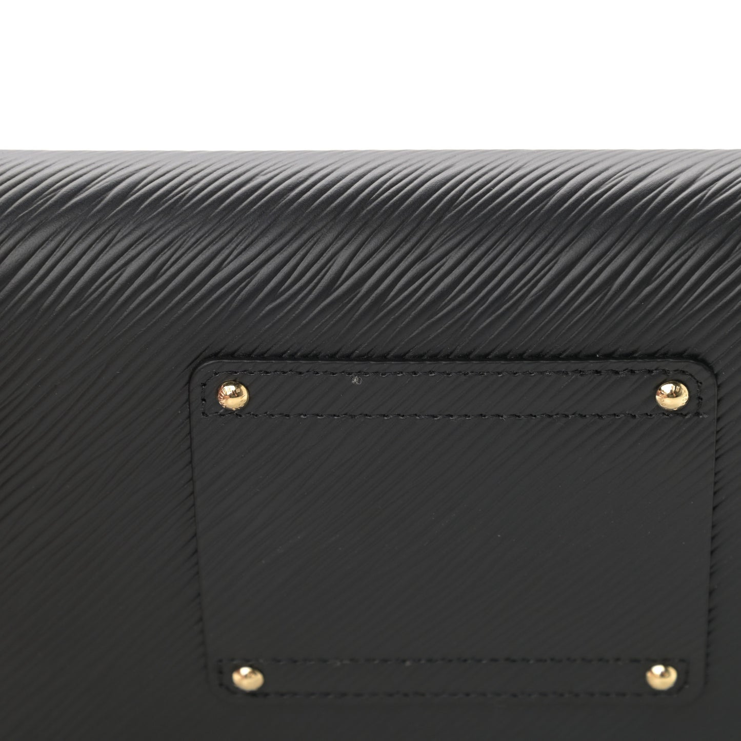 Epi Twist Belt Chain Wallet Black