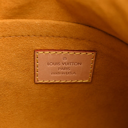 Louis Vuitton Monogram Denim Baggy PM Blue 6 of 10