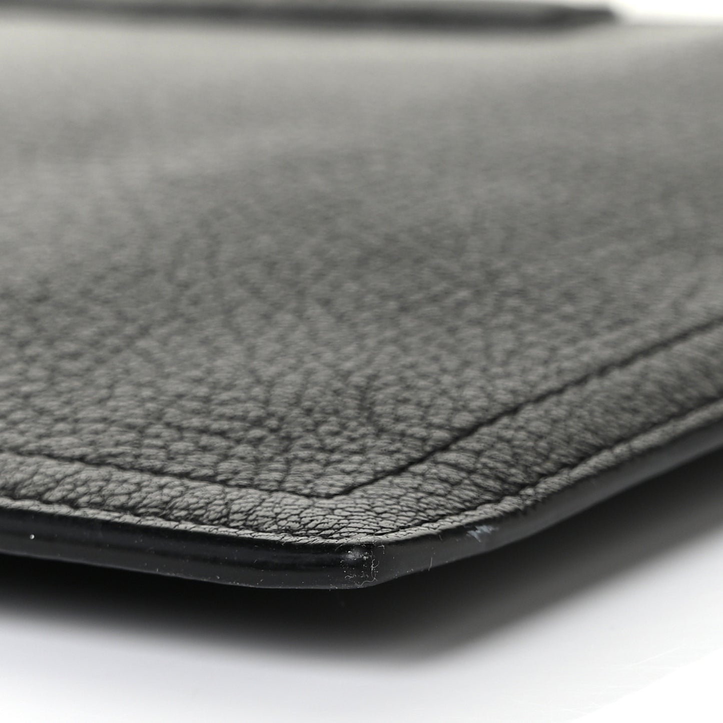 Sugar Goatskin Medium Antigona Pouch Black