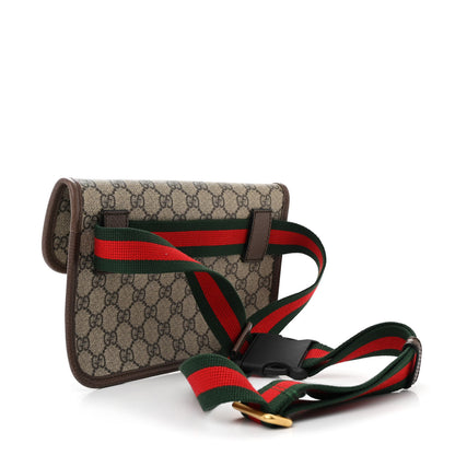 Gucci GG Supreme Monogram Neo Vintage Web Belt Bag Brown 3 of 10