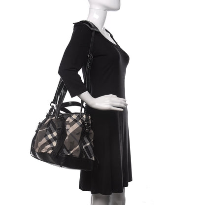 Burberry Nylon Beat Check Lowry Black 2 of 9
