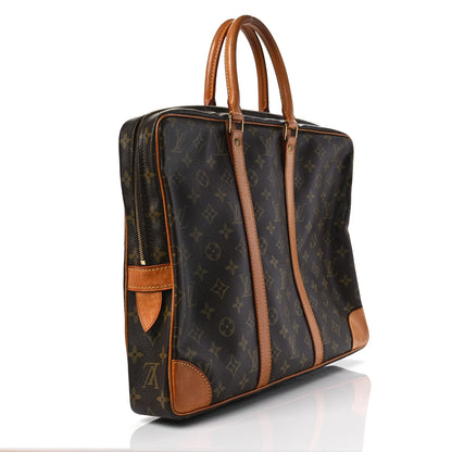 Louis Vuitton Monogram Porte-Documents Voyage Briefcase 3 of 8
