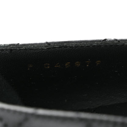 Chanel Calfskin Lambskin Quilted CC Cap Toe Ballerina Flats 37 Black 9 of 10