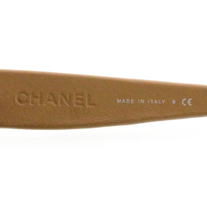 Chanel Leather Quilted CC Sunglasses Black Beige 5201 Q 4 of 7
