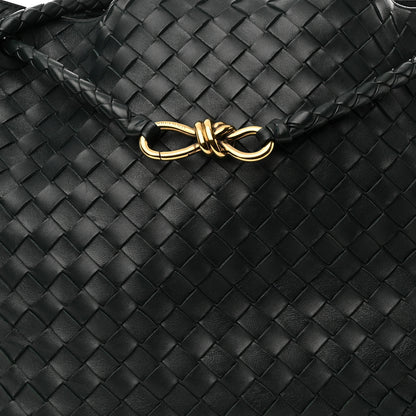Bottega Veneta Nappa Intrecciato Large Andiamo Shoulder Bag Emerald Green 8 of 11