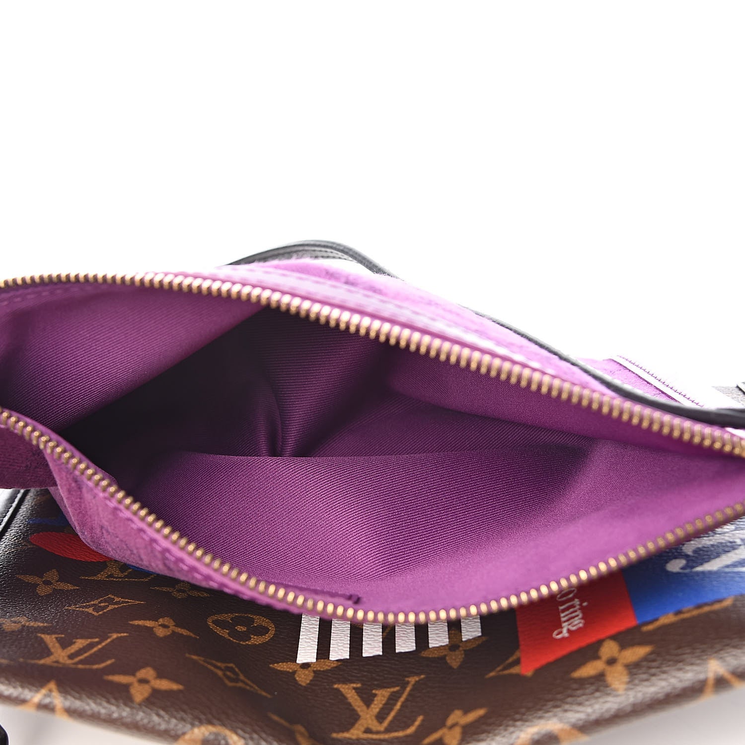 Louis Vuitton Monogram Double Flat Messenger Marron 7 of 14