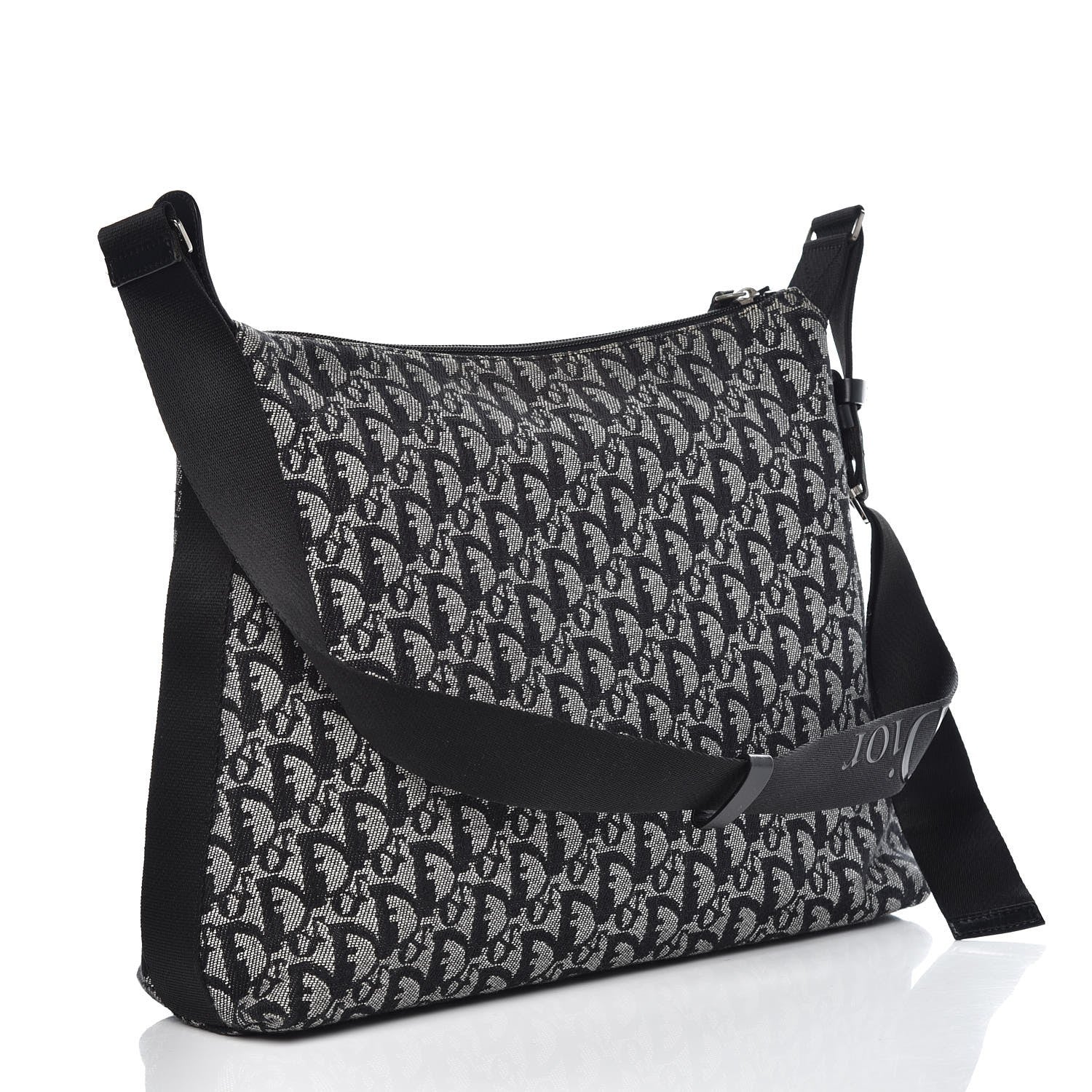 Christian Dior Monogram Messenger Black 3 of 7