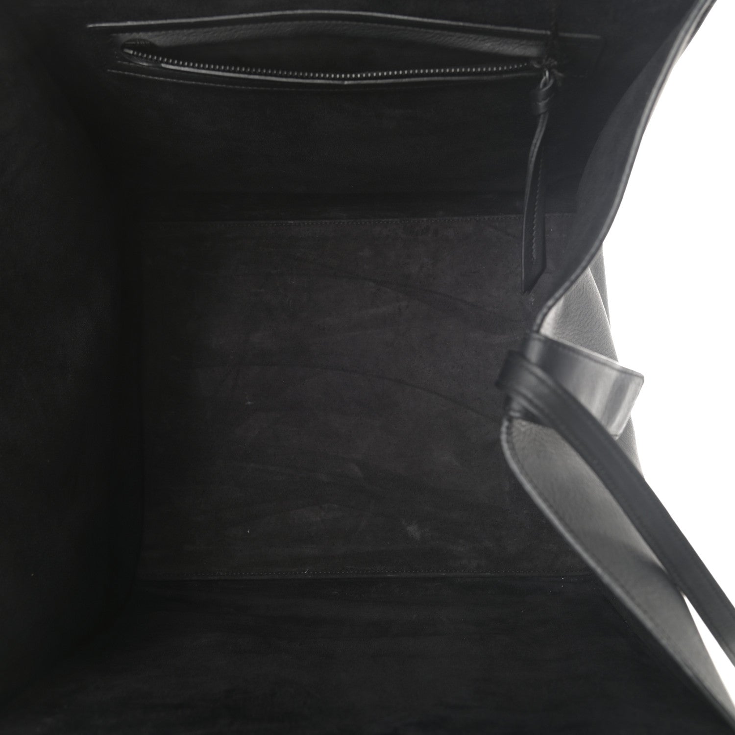 Celine Supple Calfskin Medium Phantom Luggage Black 5 of 9