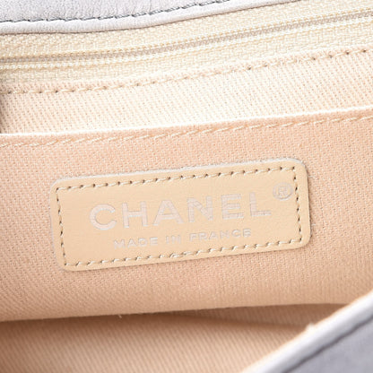Chanel Lambskin Diagonal CC Chain Flap Grey 6 of 12