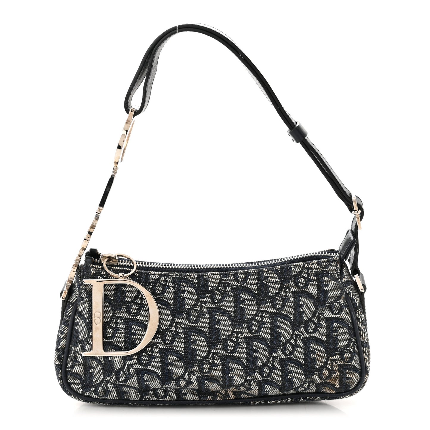 Monogram Shoulder Bag Pochette Blue