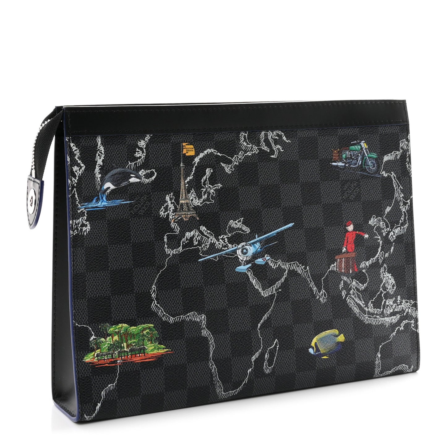Damier Graphite Renaissance Pochette Voyage MM