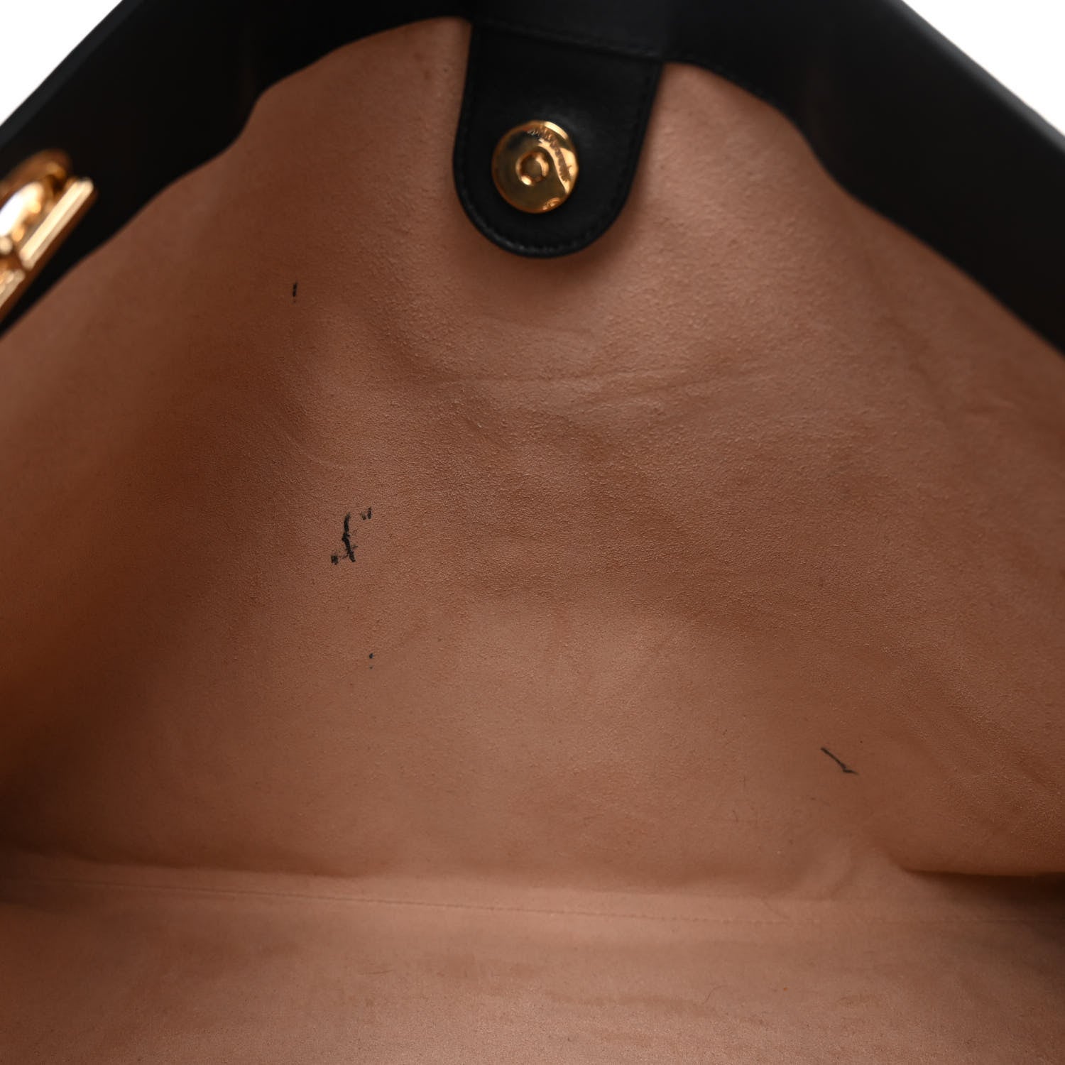 Gucci Velvet GG Monogram Large Rajah Chain Tote Brown 6 of 10
